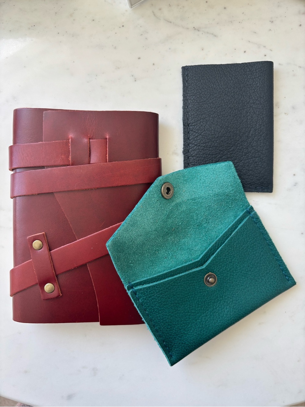 Portland Leather Goods trio of small goods - Picture 2 of 6